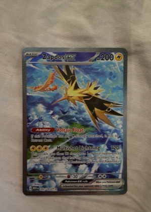 Zapdos ex - 202/165 graded 9