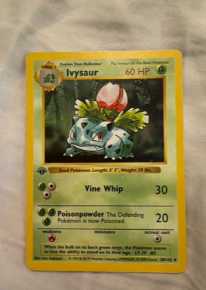 Ivysaur, graded 9.0