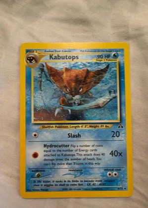 Kabutops, graded 9.0