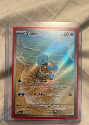 Squirtle, graded 5.0