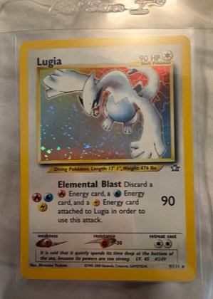 Lugia, graded 9.0