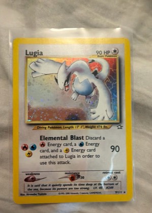 Lugia, graded 9.0