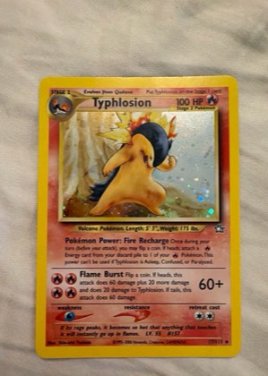 Typhlosion, graded 9.0