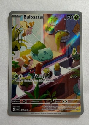 Bulbasaur graded 9