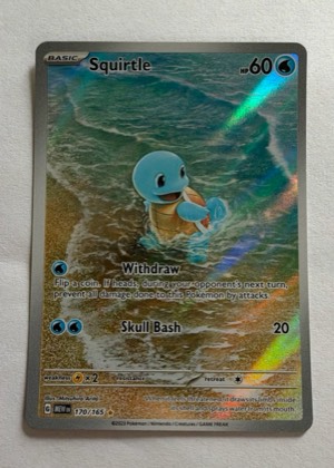 Squirtle - 170/165 graded 9