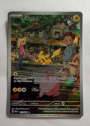 Pikachu - 173/165 graded 9