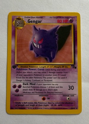 Gengar (20) graded 9