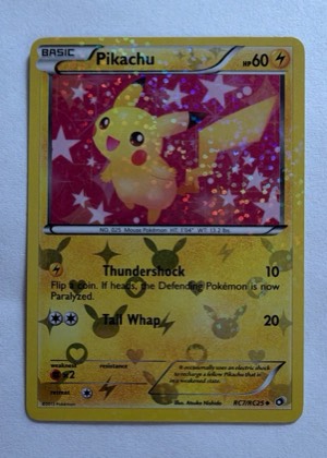 Pikachu graded 8