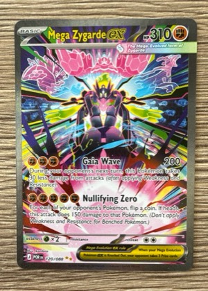 Mega Zygarde ex, graded 9.5