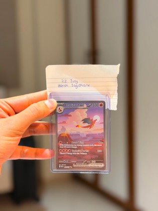 Charizard ex, graded 9.0