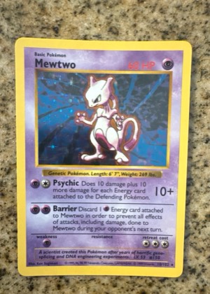 Mewtwo, graded 8.5
