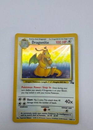 Dragonite, graded 8.5
