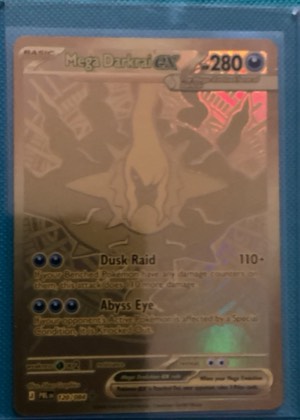 Mega Darkrai ex - 120/084 graded 8.5