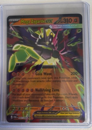Mega Zygarde ex - 047/088 graded 8