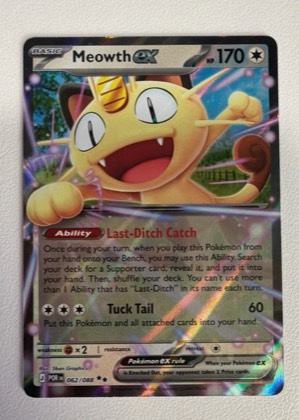 Meowth ex, graded 9.0