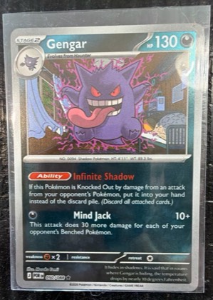 Gengar, graded 9.0