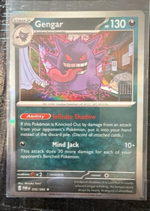 Gengar, graded 9.0