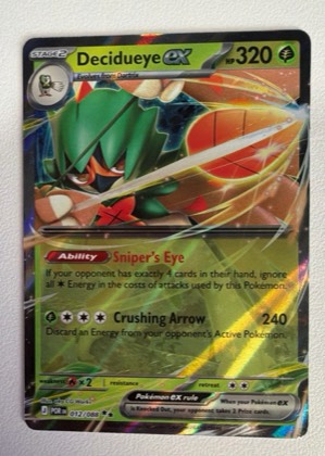 Decidueye ex, graded 9.5