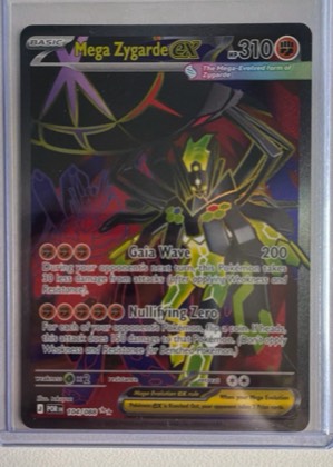 Mega Zygarde ex, graded 9.0