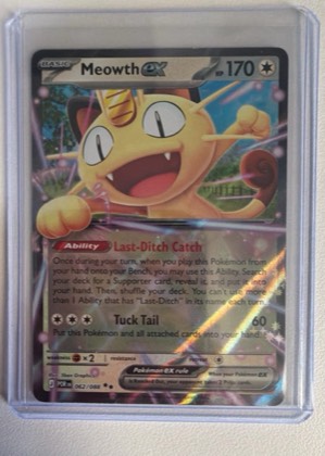 Meowth ex, graded 9.0