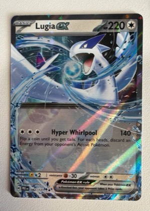 Lugia ex, graded 9.5