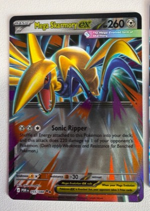 Mega Skarmory ex, graded 9.0