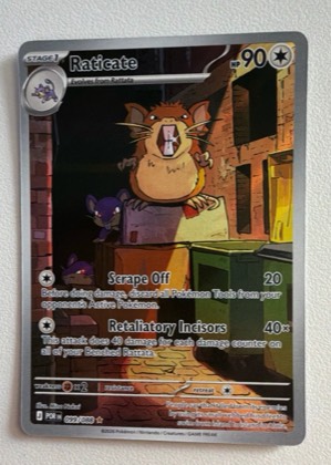 Raticate, graded 9.0