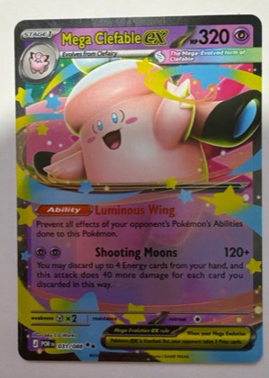 Mega Clefable ex, graded 9.0