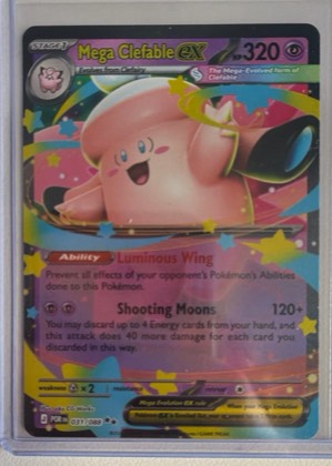 Mega Clefable ex, graded 9.0