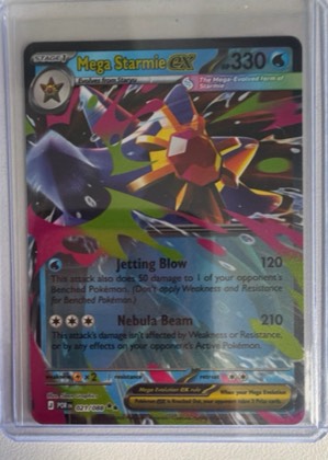 Mega Starmie ex graded 9