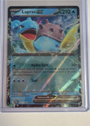Lapras ex, graded 9.0