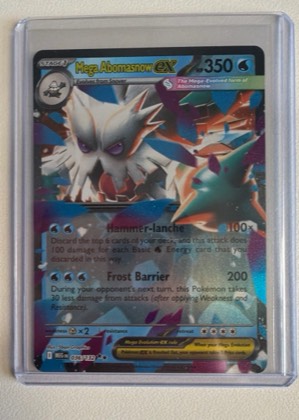 Mega Abomasnow ex, graded 9.0