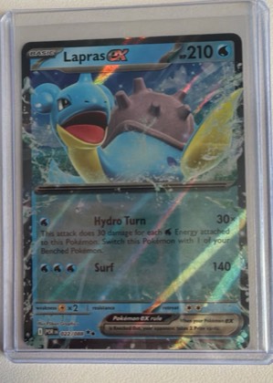 Lapras ex, graded 9.0