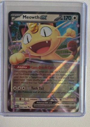 Meowth ex, graded 9.0