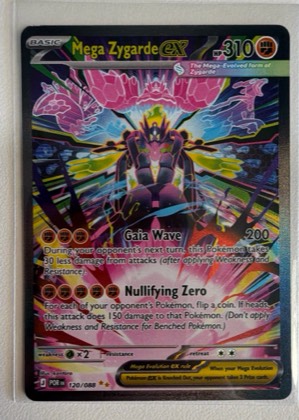 Mega Zygarde ex, graded 9.5
