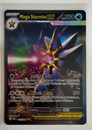 Mega Starmie ex, graded 9.0
