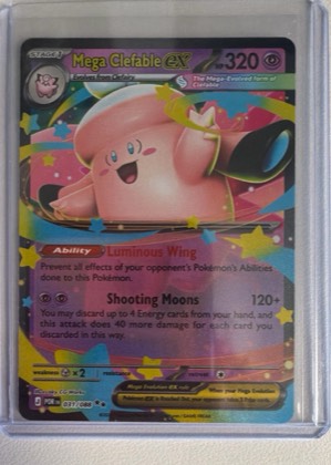 Mega Clefable ex, graded 9.0