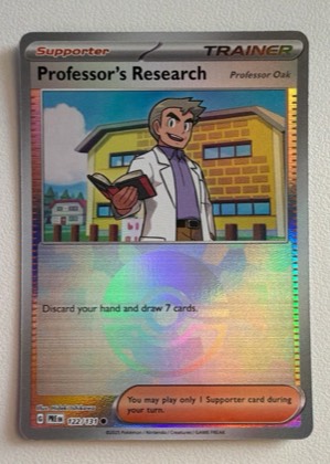 Professor's Research [Professor Oak] (Poke Ball Pattern), graded 9.5