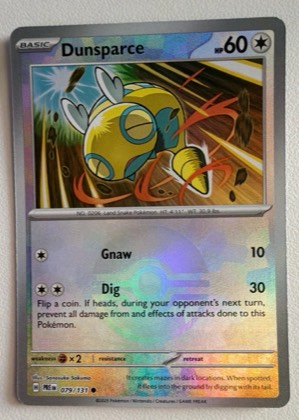 Dunsparce, graded 9.5