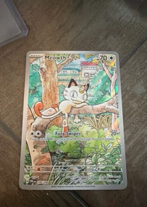 Meowth, graded 9.0