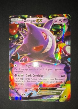 Gengar EX, graded 9.0