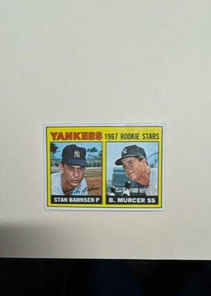 Stan Bahnsen / Bobby Murcer, graded 9.0