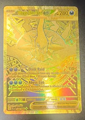 Mega Darkrai ex, graded 9.5