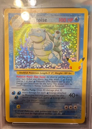 Blastoise, graded 9.0