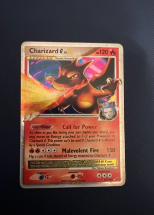 Charizard G Lv.X, graded 7.5