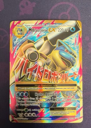 M Blastoise EX (Full Art), graded 10.0