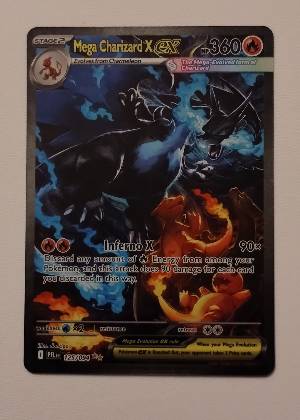 Mega Charizard X ex, graded 9.0