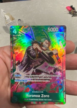 Roronoa Zoro, graded 9.0