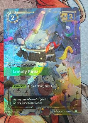 Lonely Poro (Overnumbered), graded 9.5