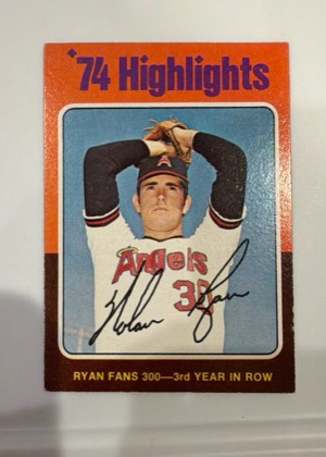 Nolan Ryan, graded 8.0